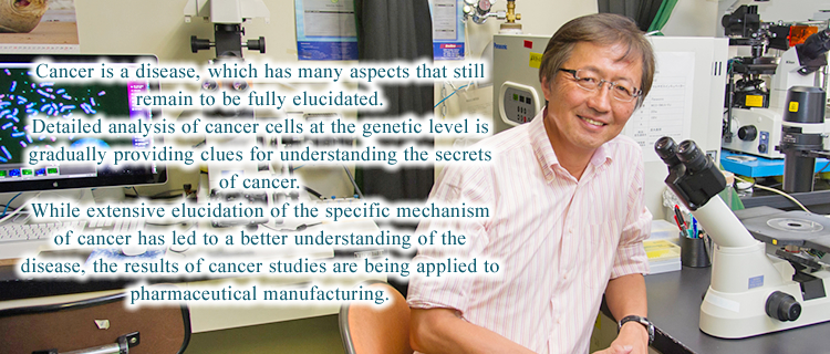 Cancer is a disease, which has many aspects that still remain to be fully elucidated.
                Detailed analysis of cancer cells at the genetic level is gradually providing clues for understanding the secrets of cancer.
                While extensive elucidation of the specific mechanism of cancer has led to a better understanding of the disease, the results of cancer studies are being applied to pharmaceutical manufacturing.
                